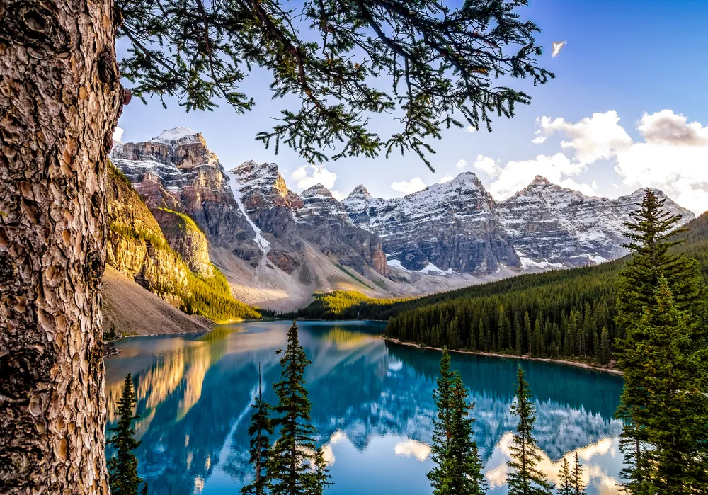 photo of the Canadian Rockies in Banff National Park, Alberta