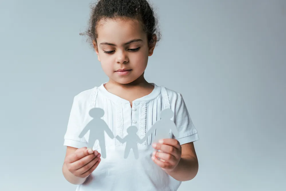 photo of a young girl adopted in Canada